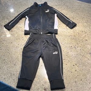 Boys Puma Zip Up Tracksuit Sz 12 months